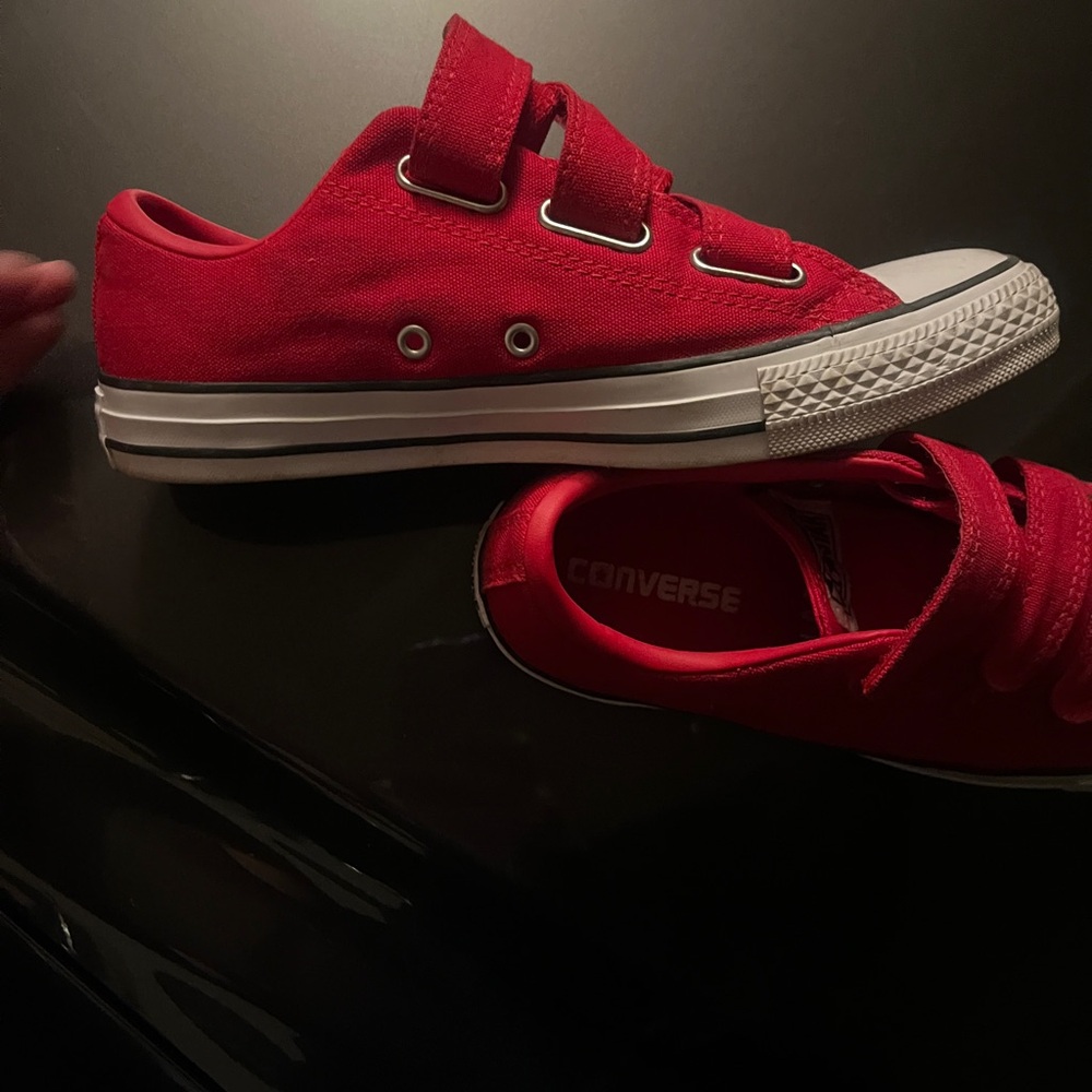 Converse Classic Red Canvas Shoes